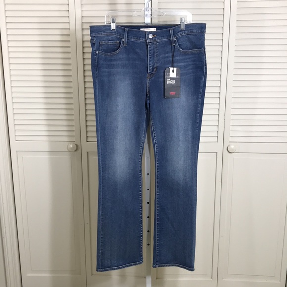 NWT Levi's Premium Women's 315 Shaping Bootcut Jeans Size 34 - Picture 2 of 14